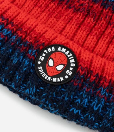 Gorro Infantil con Estampa Hombre-Araña y Degradé - Talle único 3