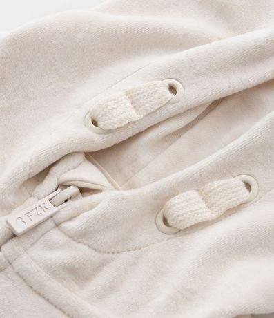 Campera Infantil en Plush con Capucha y Bolsillo - Talle 5 a 14 años 4