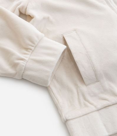 Campera Infantil en Plush con Capucha y Bolsillo - Talle 5 a 14 años 6