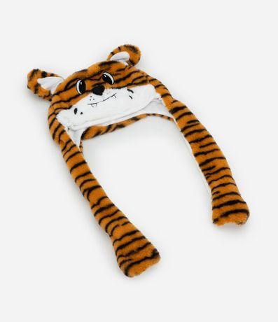 Gorro Infantil con Bordado Tigrito - Talle único