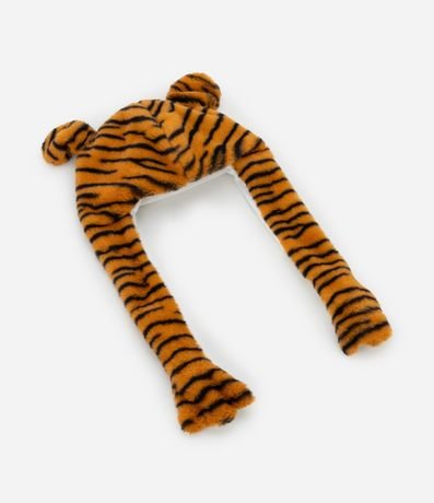 Gorro Infantil con Bordado Tigrito - Talle único 2