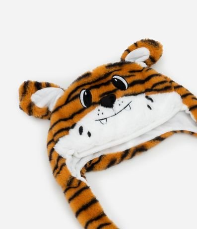 Gorro Infantil con Bordado Tigrito - Talle único 3