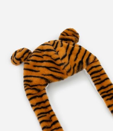 Gorro Infantil con Bordado Tigrito - Talle único 4