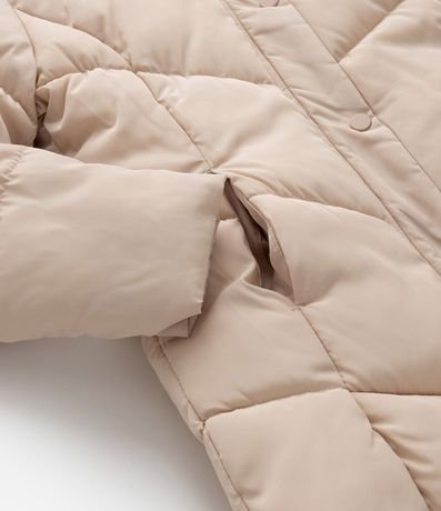 Campera Infantil Pesada con Gajos y Capucha de Peluche - Talle 5 a 14 años 6