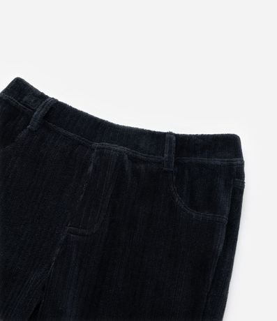 Pantalón Legging Infantil en Terciopelo con Bolsillos Fake - Talle 5 a 14  Anos 4