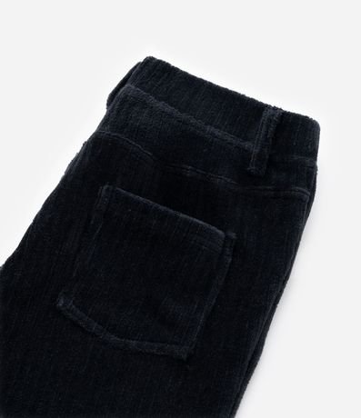 Pantalón Legging Infantil en Terciopelo con Bolsillos Fake - Talle 5 a 14  Anos 5
