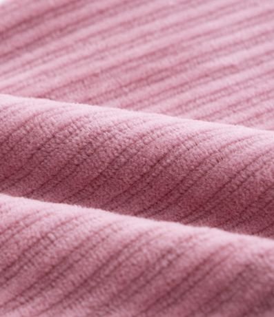 Pantalón Legging Infantil en Terciopelo con Bolsillos Fake - Talle 5 a 14  Anos 3