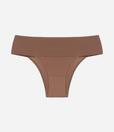 Bombacha Bikini en Poliamida con Cintura Ancha 4