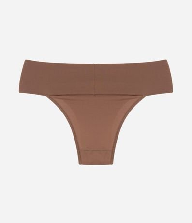 Bombacha Bikini en Poliamida con Cintura Ancha 5