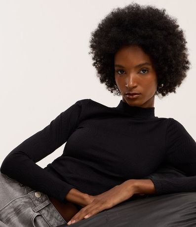 Blusa en Poliamida Seamless con Textura