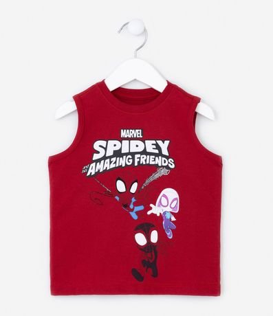 Musculosa Infantil con Estampa de Spidey - Talle 2 a 5 años