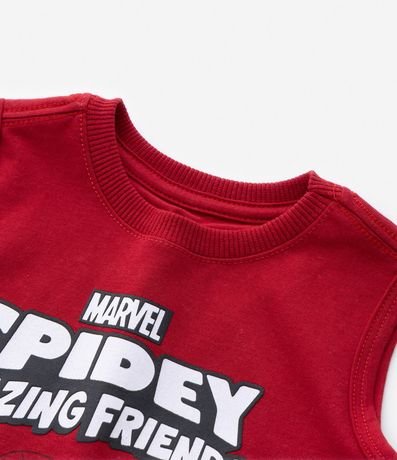 Musculosa Infantil con Estampa de Spidey - Talle 2 a 5 años 4