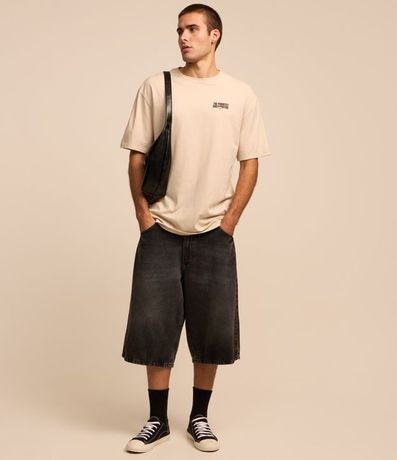 Remera Relaxed con Estampa de Gatos 2