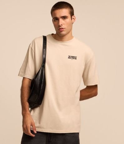 Remera Relaxed con Estampa de Gatos 4