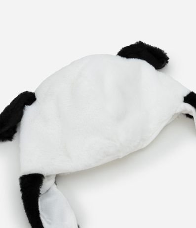 Gorro Infantil en Punto Bordado Pandita con Tira Oreja 2