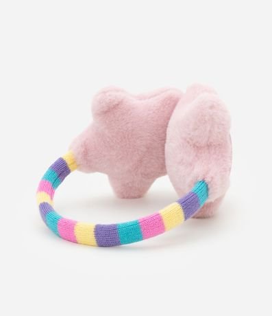 Orejeras con Bordado de Estrella y Detalle Metalizado - Talle único 2