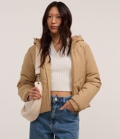 Campera Ultra Leve con Capucha y Bolsillo de Cremallera 3