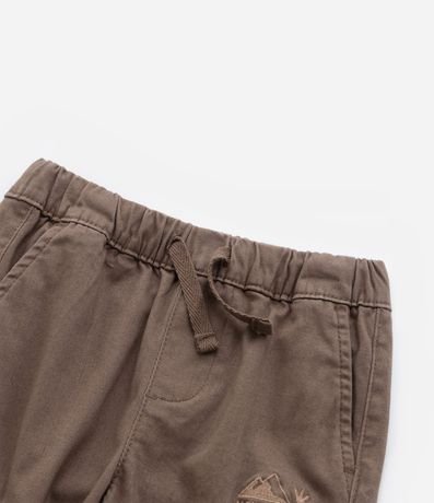 Pantalón Infantil con Bordado y Bolsillos Cargo - Talle 1 a 5 años 5