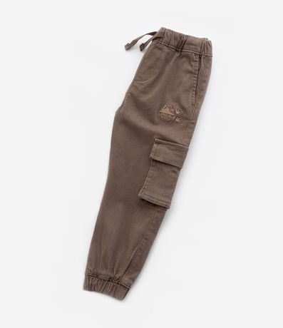 Pantalón Infantil con Bordado y Bolsillos Cargo - Talle 1 a 5 años 6