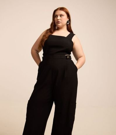 Mono Wide Leg Sastrería en Viscose Curve & Plus Size 3