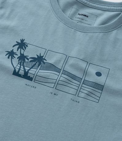 Remera Infantil con Estampa Paisagem de Praia - Talle 5 a 14 años 5