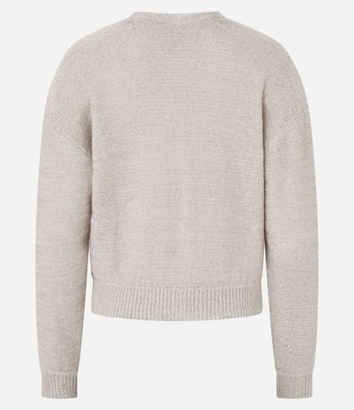 Cardigan en Punto con Lentejuelas 7