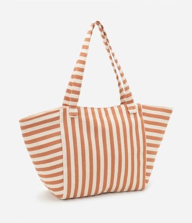Bolso Tote Bag en Canva Rayada