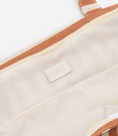Bolso Tote Bag en Canva Rayada 4