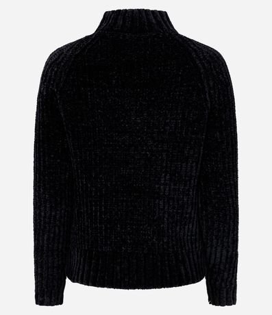 Buzo en Chenille con Cuello Alto 7