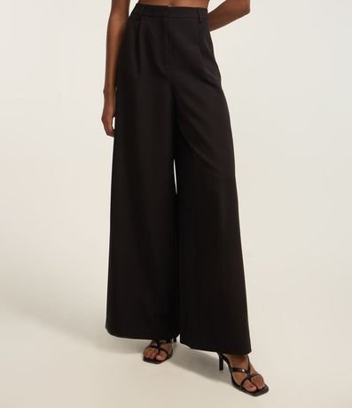 Pantalón Pantalona en Crepé con Bolsos 3