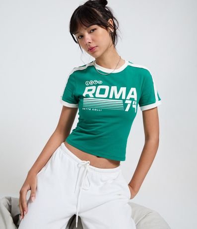 Pantalón en Algodón con Cintura Fina y Bolsillos Laterales 3