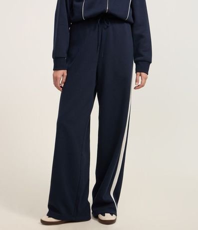 Pantalón Recto Sastrería con Raya Lateral 3