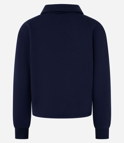 Algodón Slim Calentito con Forro y Cuello Polo 5