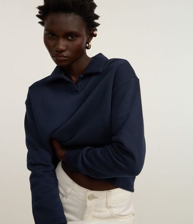 Algodón Slim Calentito con Forro y Cuello Polo 3