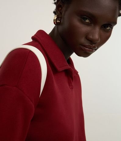 Algodón Slim Calentito con Forro y Cuello Polo 3