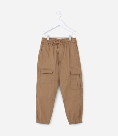 Pantalón Infantil en Ripstop con Bolsillos Cargo - Talle 5 a 14 años