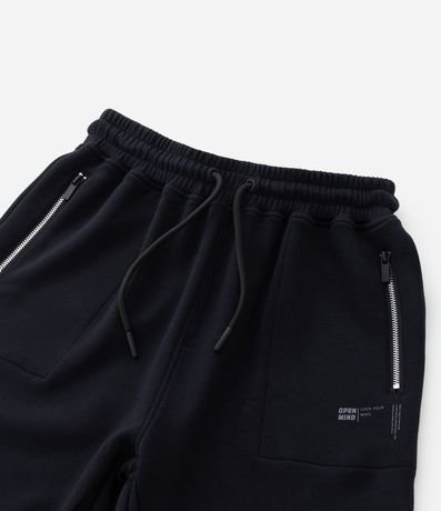 Pantalón Infantil en Algodón con Recortes y Cremallera - Talle 5 a 14 años 8