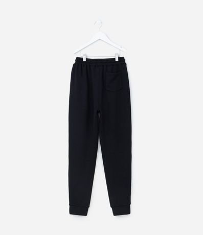 Pantalón Infantil en Algodón con Recortes y Cremallera - Talle 5 a 14 años 2