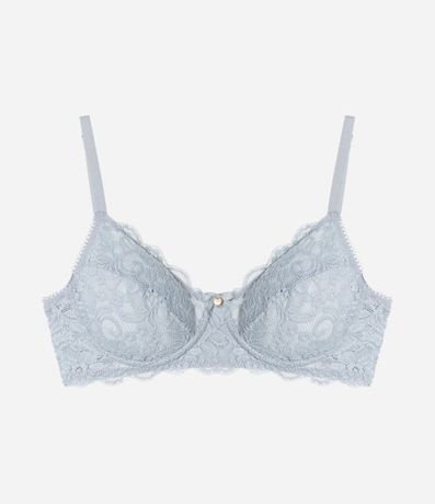 Soutien sin Copa y con Aro en Encaje Floral 5