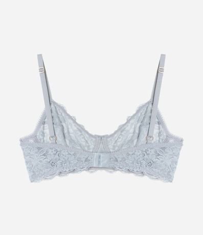 Soutien sin Copa y con Aro en Encaje Floral 6