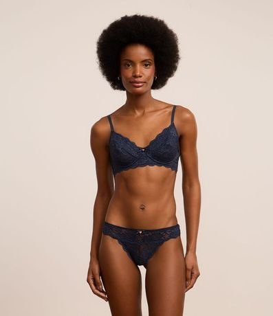 Soutien sin Copa y con Aro en Encaje Floral 2