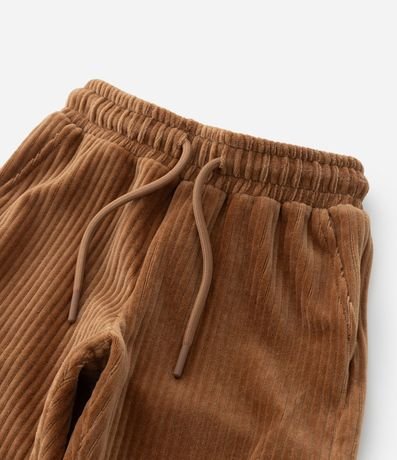 Pantalón Infantil en Terciopelo con Bolsillos Cargo - Talle 1 a 6 años 5