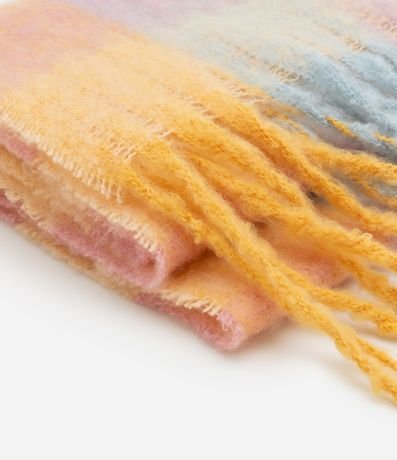 Bufanda Infantil en Punto con Estampa de Cuadros - Talle U 3