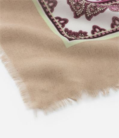 Pañuelo Franela con Estampa Arabescos 2