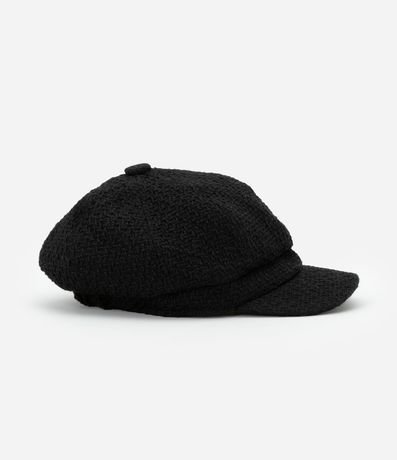 Boina en Tweed con Aba Curva 2