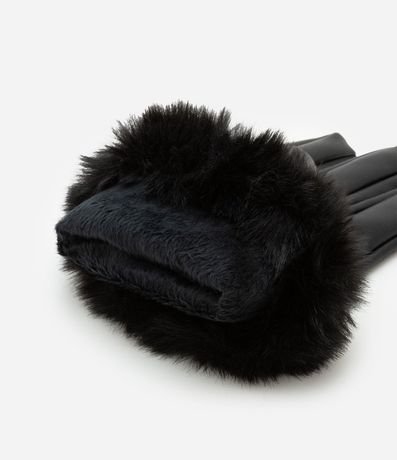 Guante en PU con Pelito en el Puño 4