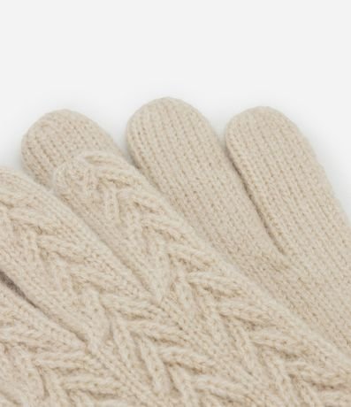 Guante en Tricot con Textura 3