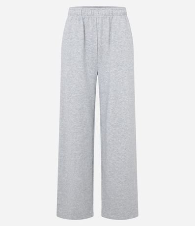 Pantalón Recto en Algodón con Lazo Interno en la Cintura 4