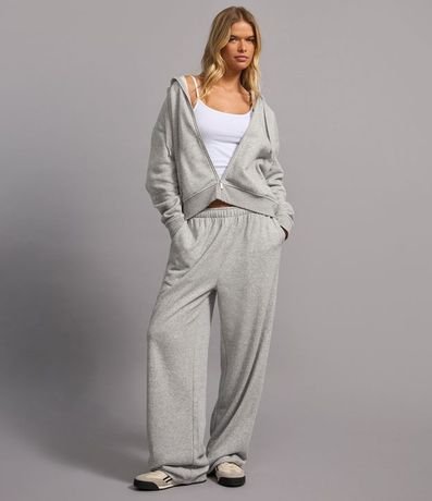 Pantalón Recto en Algodón con Lazo Interno en la Cintura 3