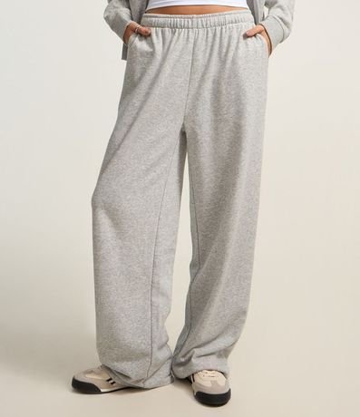 Pantalón Recto en Algodón con Lazo Interno en la Cintura 2